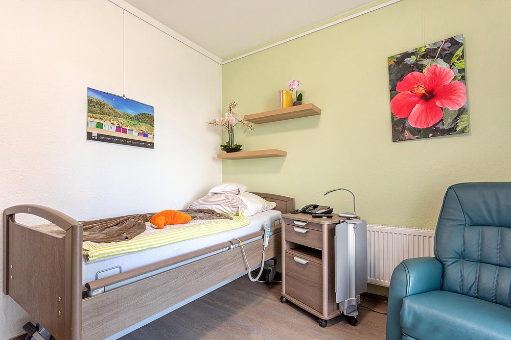 Gästezimmer im Hospiz am Quirlsberg in Bergisch Gladbach